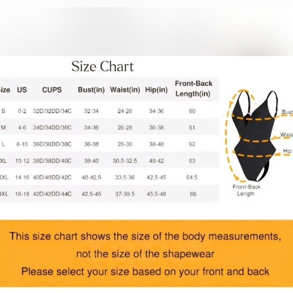 Deep V-Neck Low Back Sculpting Thong Bodysuit #957 NWOT - Picture 3 of 11